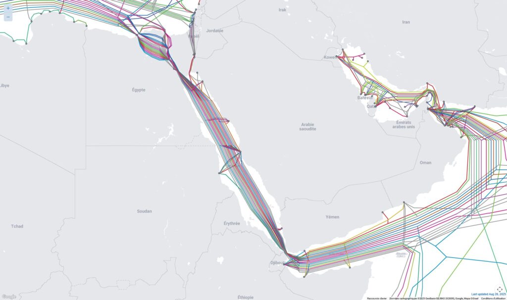 Source : Submarine Cable Map Source : Submarine Cable Map