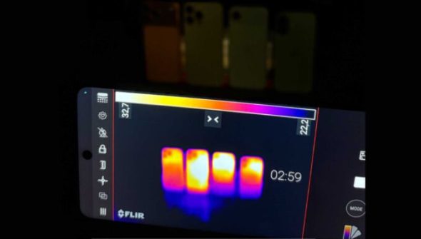 La caméra thermique sur les iPhone 17 et iPhone AIr. // Source : Numerama