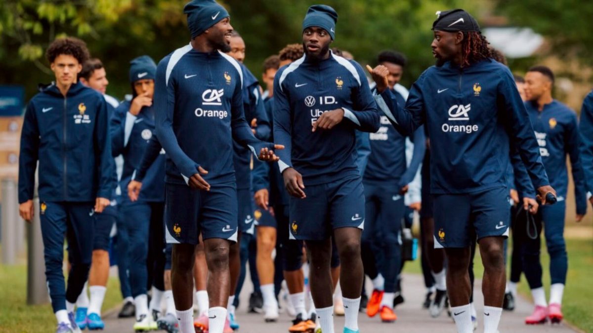 Équipe de France de foot // Source : Compte X de l'Équipe de France