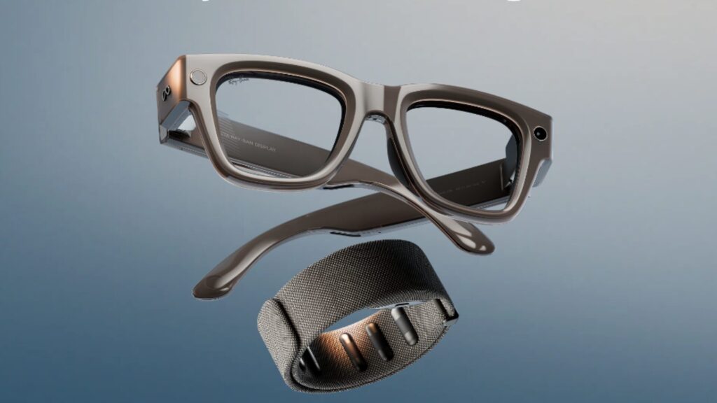 Les Meta Ray-Ban Display peuvent générer des sous-titres et des traductions en temps réel. // Source : Meta Les Meta Ray-Ban Display peuvent générer des sous-titres et des traductions en temps réel. // Source : Meta