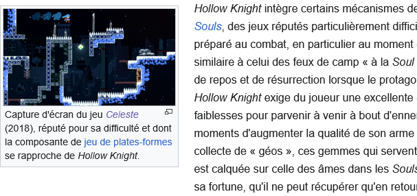 Céleste Hollow Knight Céleste Hollow Knight
