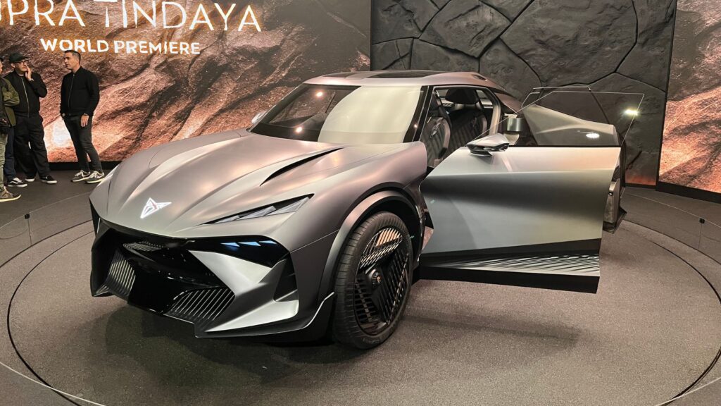 Cupra impressionne avec son concept Tindaya // Source : Robin San Vicente pour Numerama