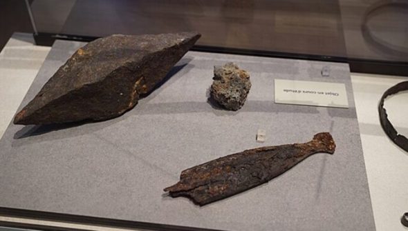 Vestiges de l'âge de fer. // Source : G. Garitan, Wikimedia Commons