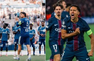 OM-PSG // Source : Instagram : @leobalerdi5 / @marquinhosm5