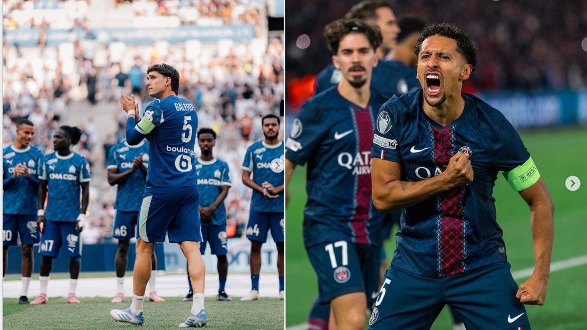 OM-PSG // Source : Instagram : @leobalerdi5 / @marquinhosm5