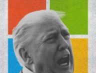 Trump joue les RH chez Microsoft // Source : Montage Numerama