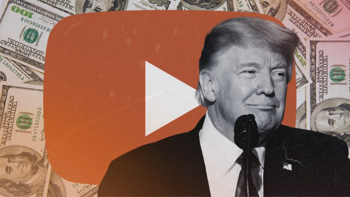 Le 29 septembre 2025, Alphabet, maison mère de YouTube, a annoncé avoir trouvé un accord avec Donald Trump. // Source : Gage Skidmore / Numerama