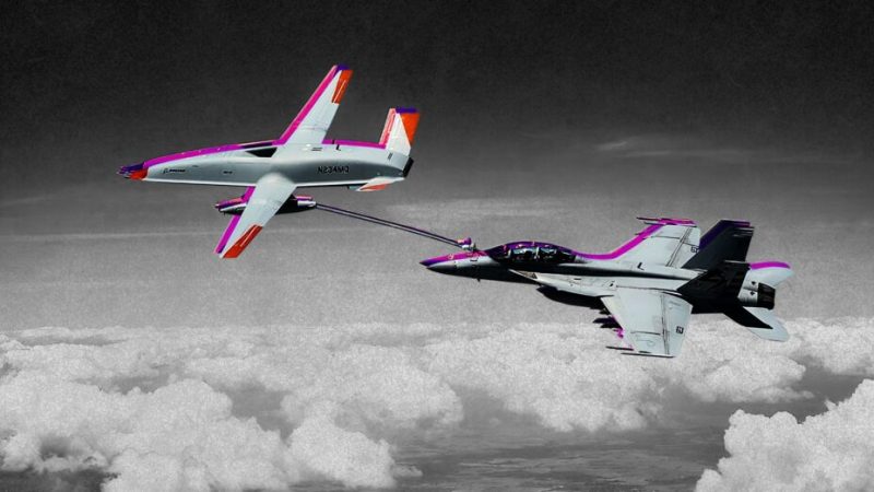 Le futur porte-avions français pourrait embarquer des drones ravitailleurs