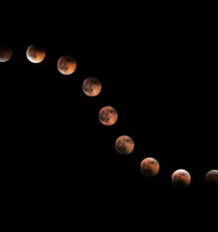 Éclipse lunaire. // Source : Canva