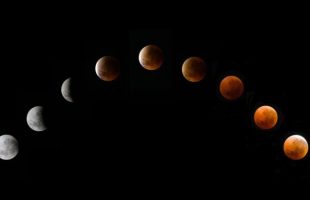 Éclipse lunaire de septembre 2025. // Source : Flickr/CC/Paul Balfe (photo recadrée)