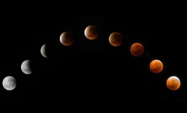 Éclipse lunaire de septembre 2025. // Source : Flickr/CC/Paul Balfe (photo recadrée)