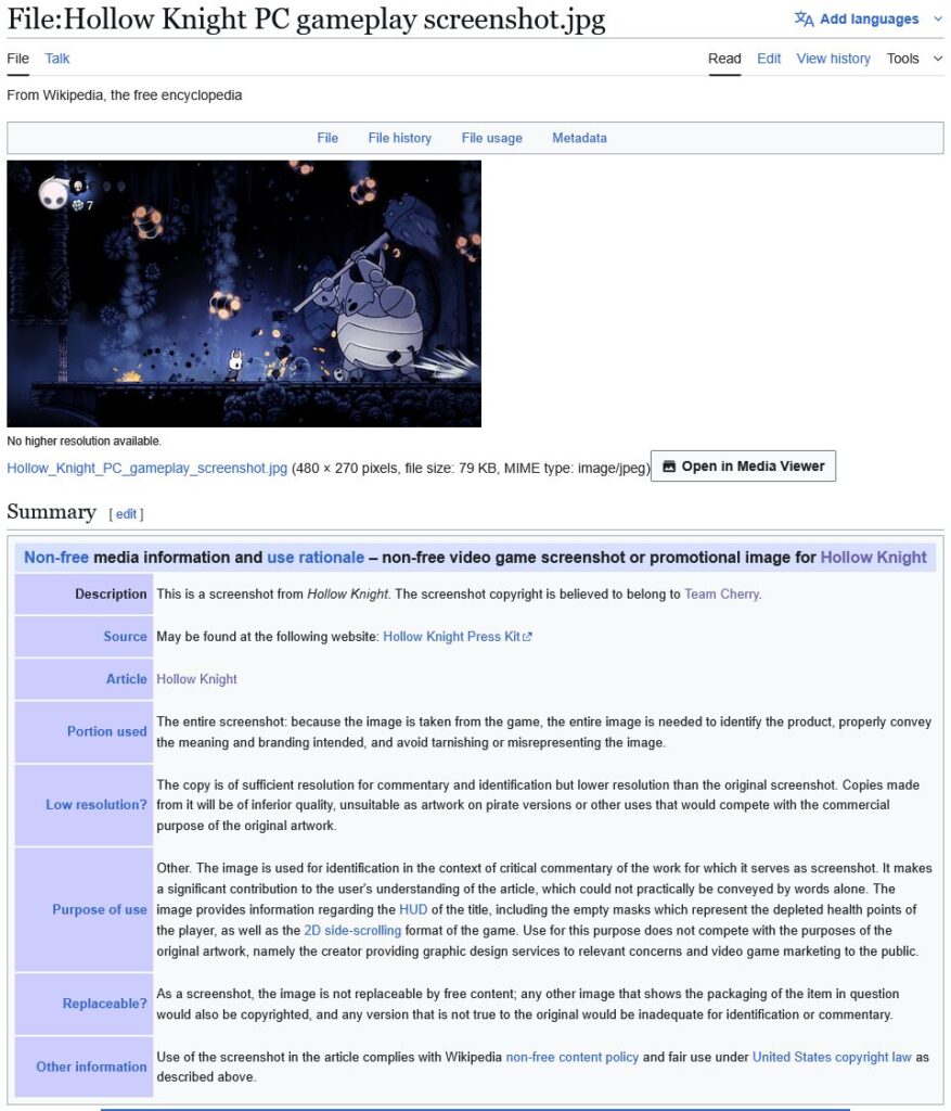 Hollow Knight PC Fair Use Hollow Knight PC Fair Use