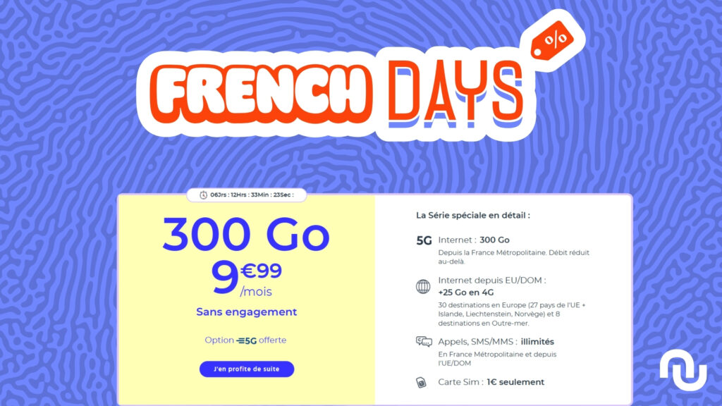 Forfait 300 Go en 5G