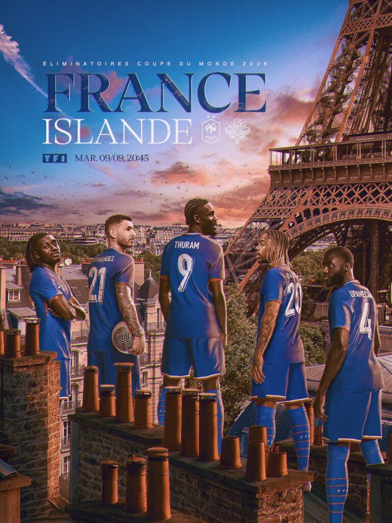 Équipe de France de foot // Source : Compte X de l'EDF Équipe de France de foot // Source : Compte X de l'EDF