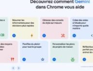 Pour pouvoir utiliser Gemini dans Chrome sur votre ordinateur il faut être situé aux États-Unis. // Source : Google