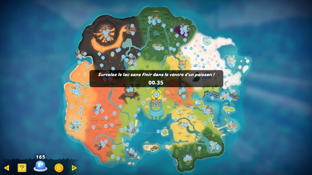 La nouvelle carte de Mario Kart Workd. La nouvelle carte de Mario Kart Workd.