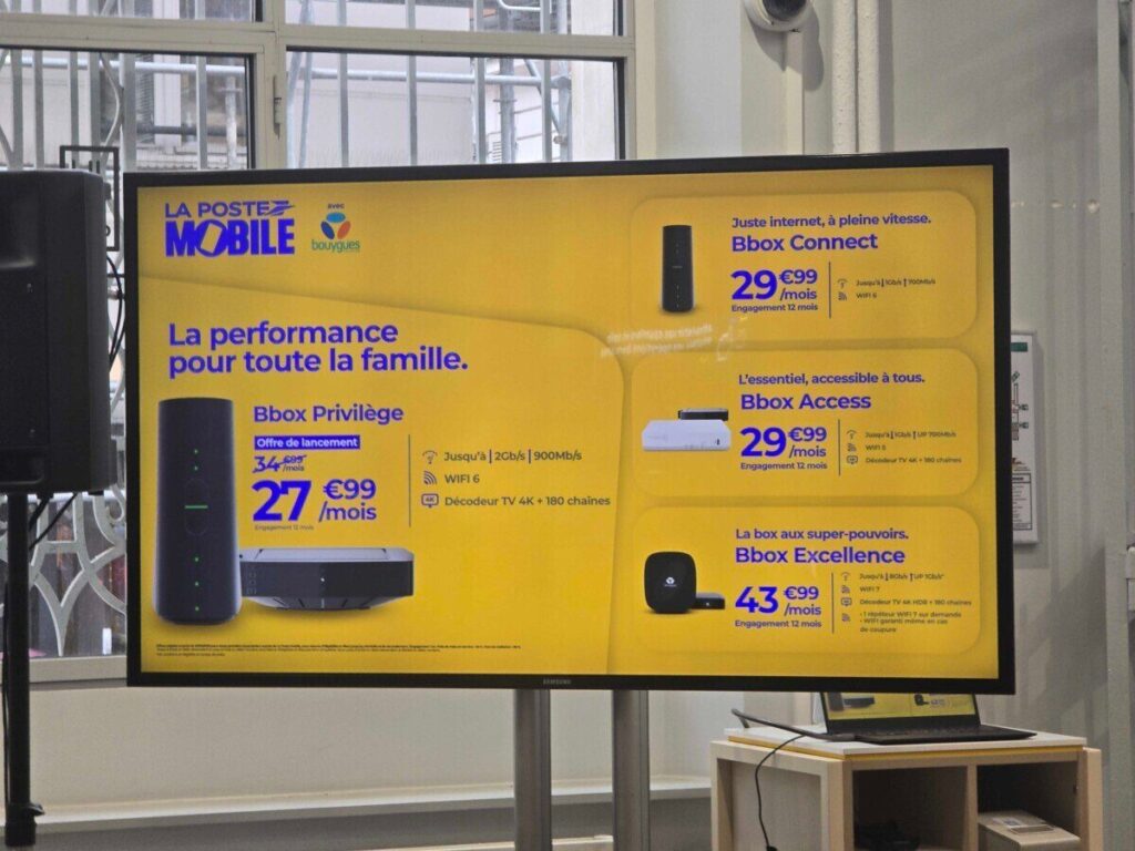 Les nouvelles offres de La Poste Mobile avec Bouygues. Les nouvelles offres de La Poste Mobile avec Bouygues.