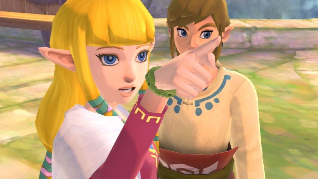 Oh, regarde Link, ils ont oublié d’adapter le gameplay comme pour nous ! // Source : Capture Switch 2