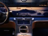 L'intérieur du futur Mercedes GLC électrique // Source : Mercedes