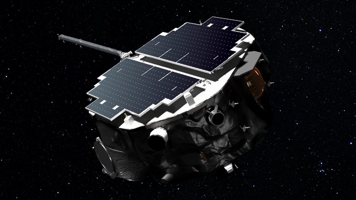 Vue d'artiste du satellite IMAP