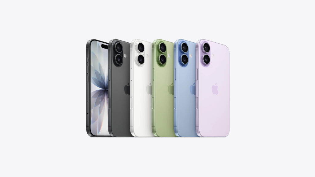 Les couleurs de l'iphone 17 // Source : Numerama