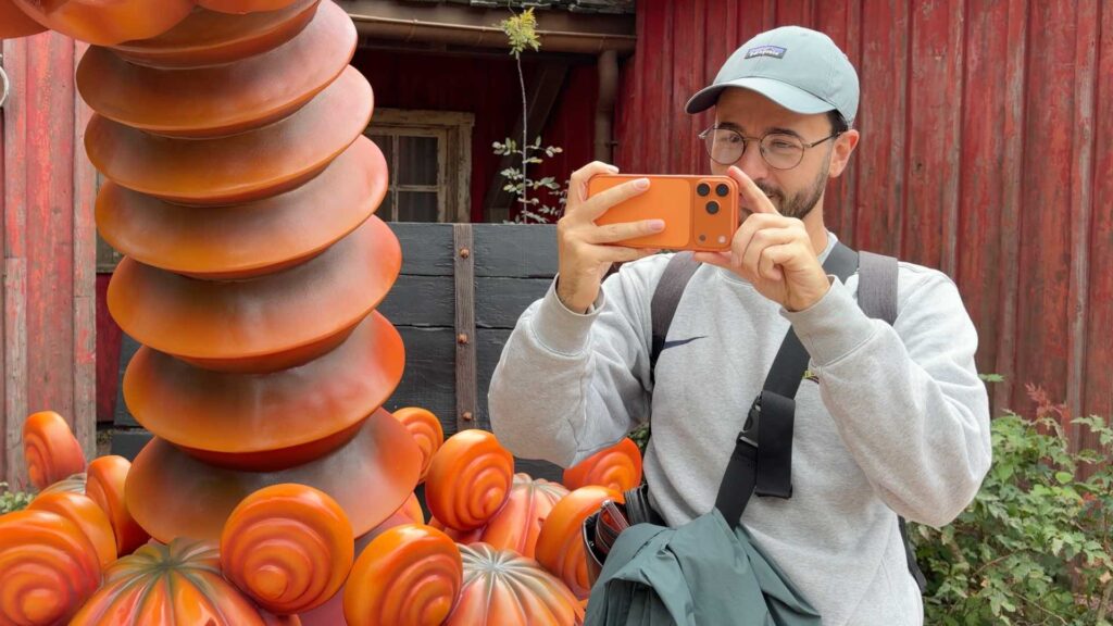 Avec l'iPhone 17 Pro Max, c'est Halloween tous les jours. // Source : Alfred Tertrais - Numerama Avec l'iPhone 17 Pro Max, c'est Halloween tous les jours. // Source : Alfred Tertrais - Numerama