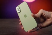 Le dos de l'iPhone 17 est très ressemblant à celui de l'iPhone 16. // Source : Numerama Le dos de l'iPhone 17 est très ressemblant à celui de l'iPhone 16. // Source : Numerama