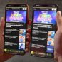 L'écran de l'iPhone 17 Pro Max, à gauche, a moins de reflets que celui du 16 Pro Max, à droite. // Source : Alfred Tertrais - Numerama