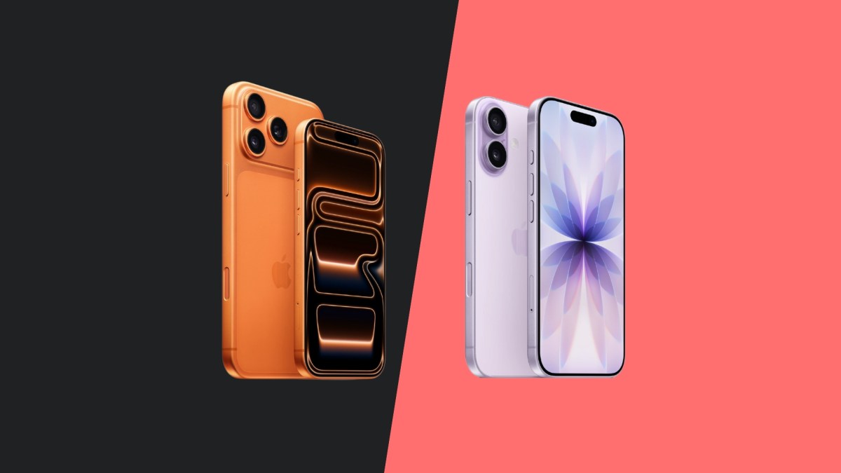 iphone 17 vs 17 pro // Source : Montage Numerama
