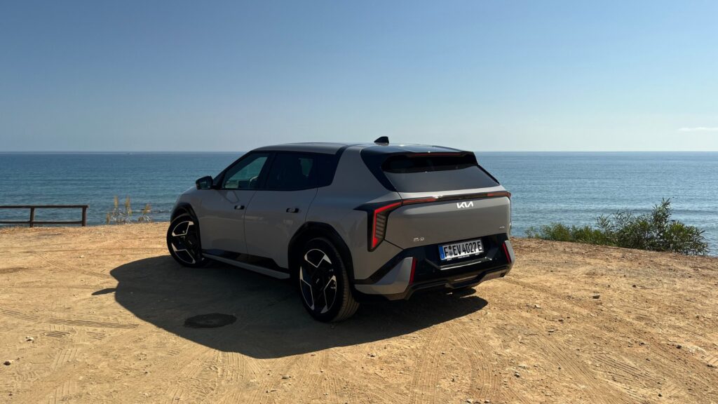 La Kia EV4 à l'essai // Source : Robin San Vicente pour Numerama