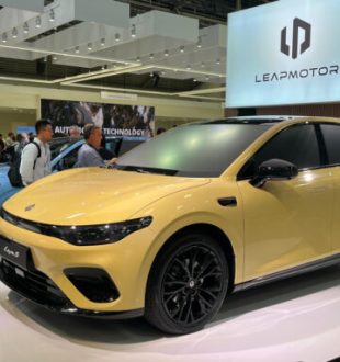 Leapmotor B05 à l'IAA Munich // Source : Robin San Vicente pour Numerama