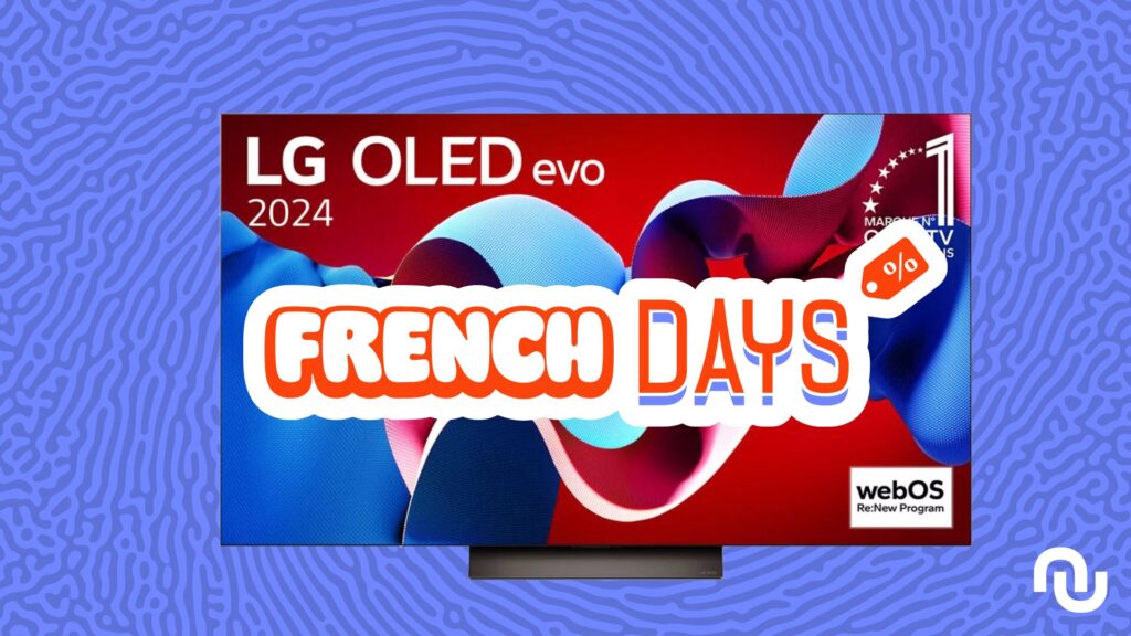 LG OLED55C44LA 55" // Source : Montage Numerama