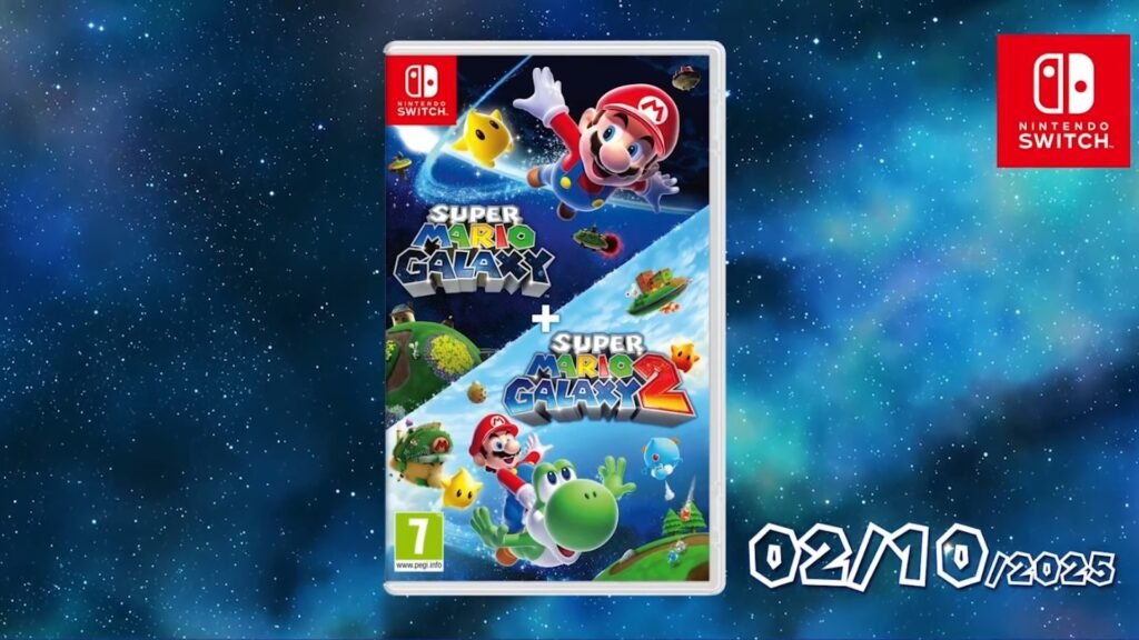 Super Mario Galaxy 1+2 revient sur Nintendo Switch // Source : Capture d'écran Super Mario Galaxy 1+2 revient sur Nintendo Switch // Source : Capture d'écran