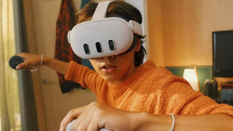 La version 512 Go du casque VR Meta Quest 3 passe sous les 500 €