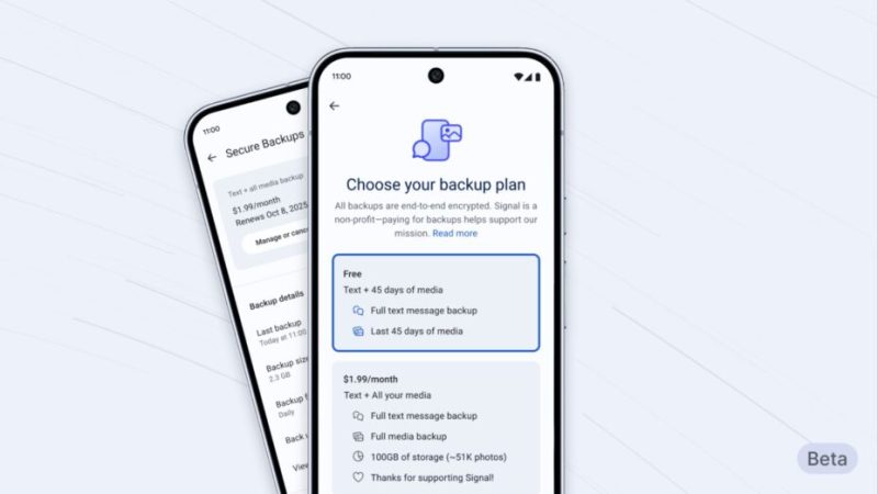 Signal lance sa première fonctionnalité payante : voici à quoi elle sert