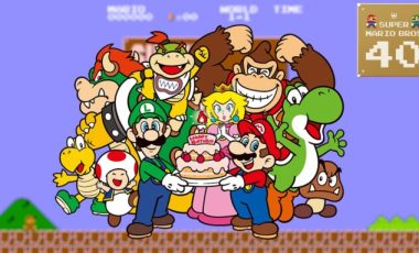 Une 40 ans de Mario // Source : Guillaume Leviach x Nintendo