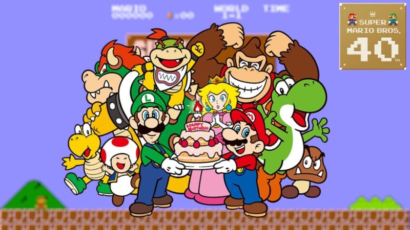 Nintendo fête les 40 ans de Super Mario, et pourtant, ce n’est pas vraiment son anniversaire