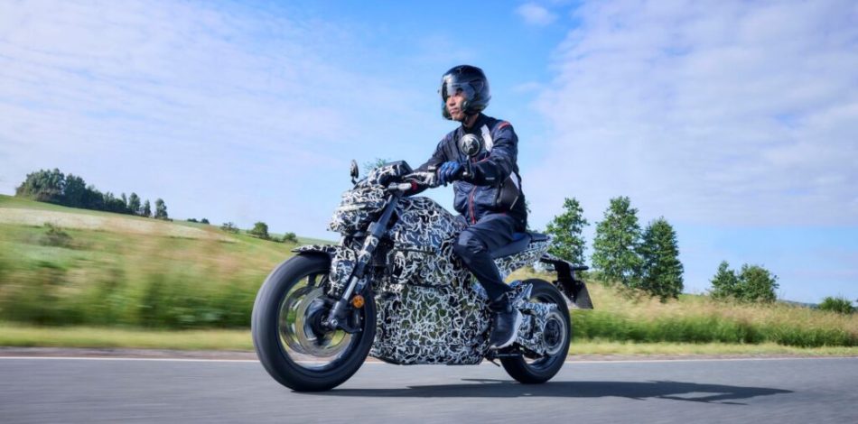 La future moto électrique de Honda // Source : Honda