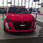 Peugeot e-208 GTi exposée au salon de Lyon  // Source : Raphaelle Baut pour Numerama