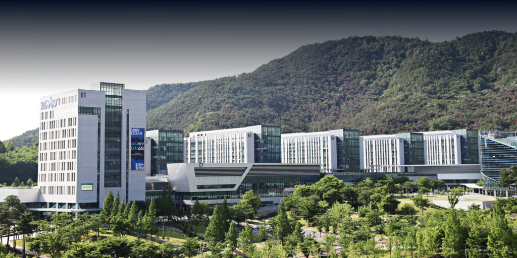 Le Daegu Gyeongbuk Institute of Science and Technology (DGIST). // Source : DGIST