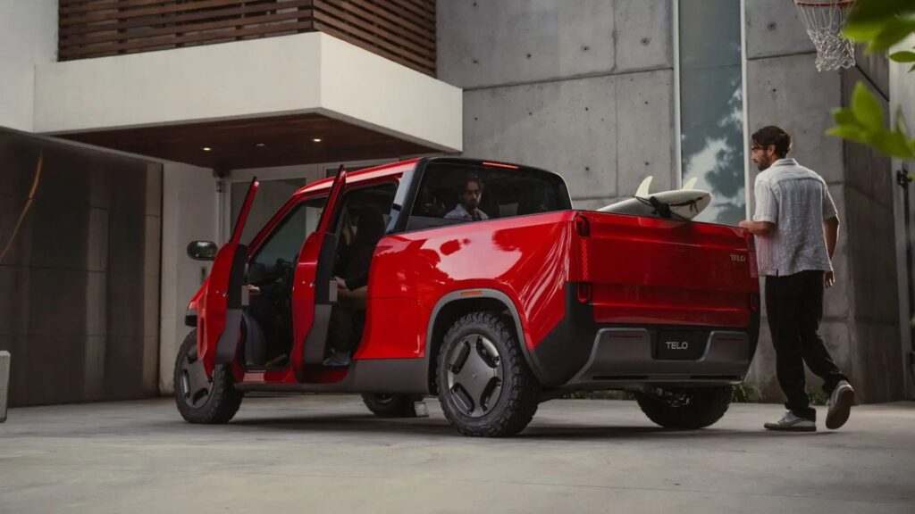 Le mini pick-up Telo MT1 // Source : Telo