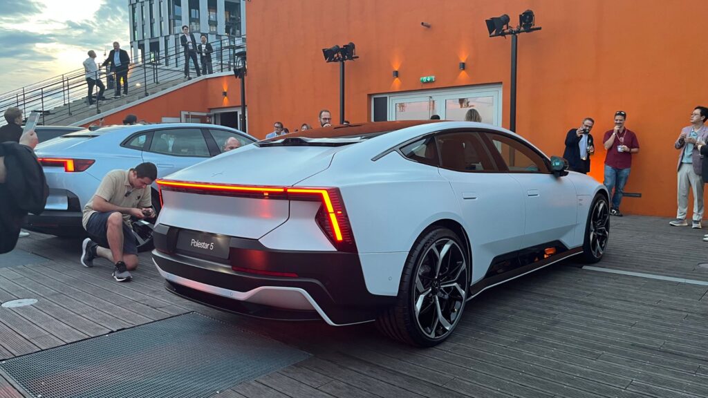 La Polestar 5 // Source : Robin San Vicente pour Numerama
