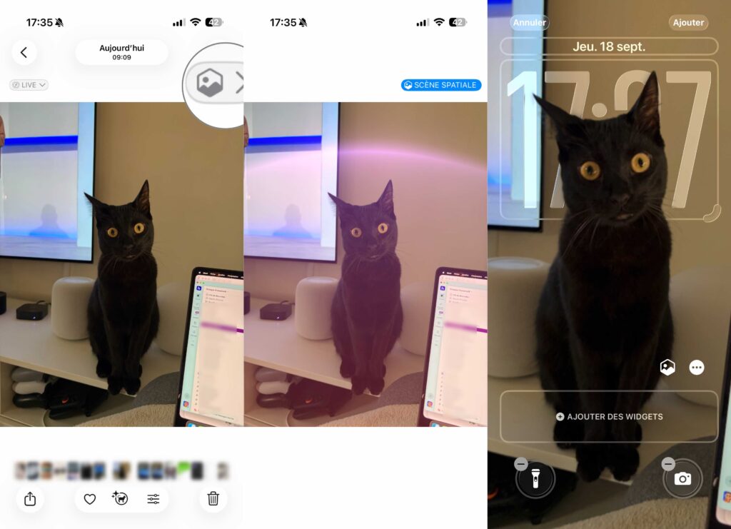 La création d'un fond d'écran en 3D avec iOS 26.