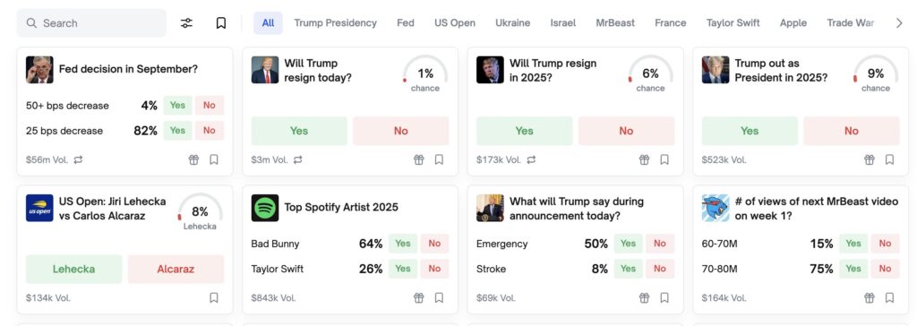Sur Polymarket, la mort de Donald Trump est largement commentée. Sur Polymarket, la mort de Donald Trump est largement commentée.
