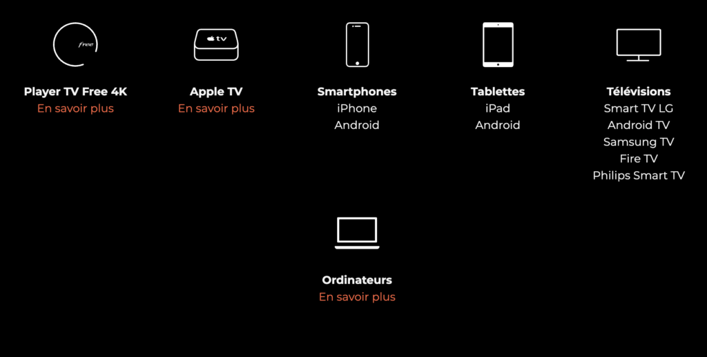 Sur son site, Free indique qu'OQEE supporte tous ces appareils. Il n'a pas encore rajouté Hisense.
