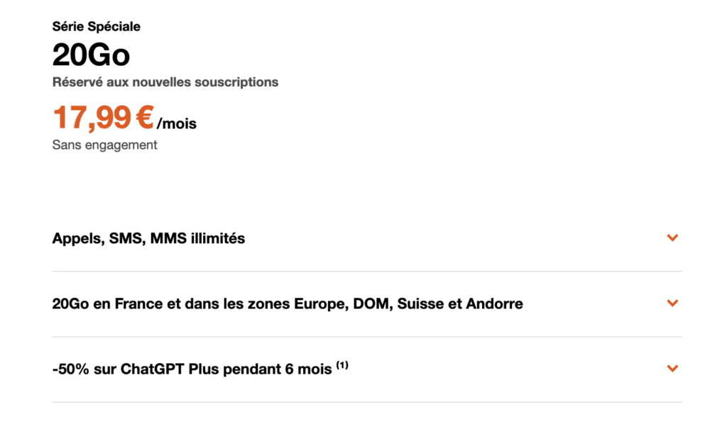 Ce forfait aurait eu du sens en 2010.