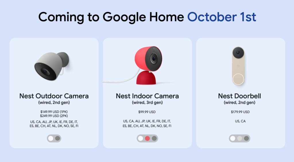 Google met à jour ses périphériques de sécurité pour l'ère Gemini.