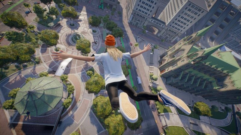 Il est plus facile de ne pas skater que de skater dans Skate