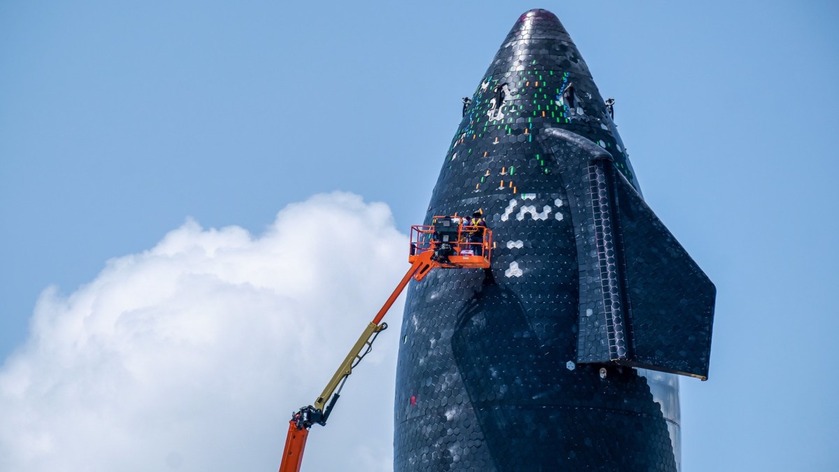 sommet du starship