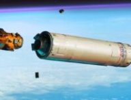 Vue d'artiste de Orbital Baguette One. // Source : HyPrSpace